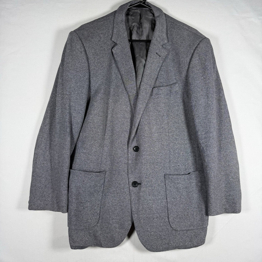 Bonobos Lanificio Fortex Blazer Men 44R Gray Standard Fit Unstructured Jetsetter